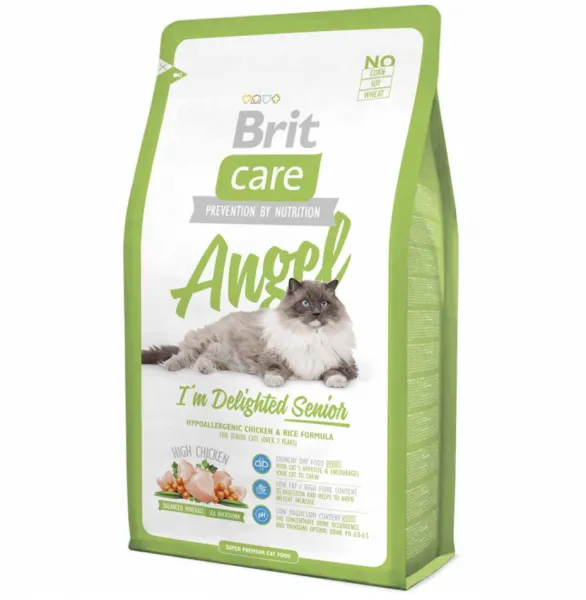 Brit Care Angel Senior Tavuklu 2 kg Kedi Maması