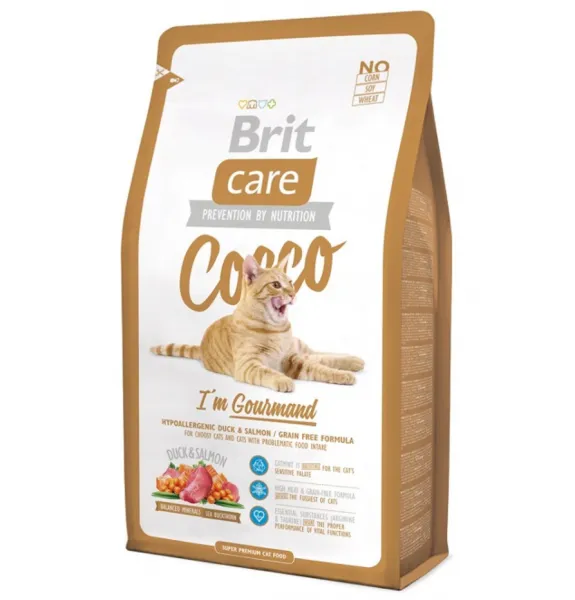 Brit Care Cocco Ördek ve Somonlu 2 kg Kedi Maması