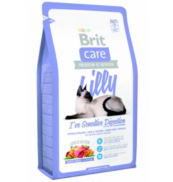 Brit Care Lilly Kuzu ve Somonlu 2 kg Kedi Maması