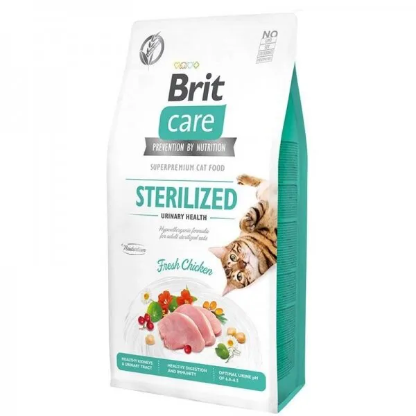 Brit Care Urinary Tahılsız Tavuklu Kısırlaştırılmış 7 kg Kedi Maması