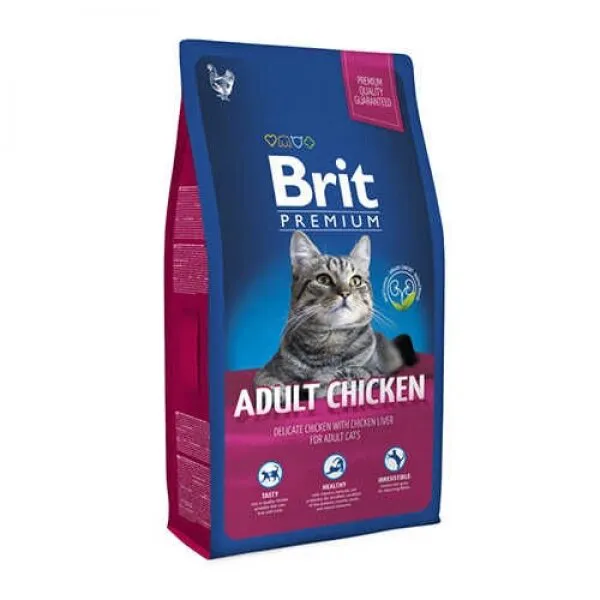 Brit Premium Tavuklu 8 kg Kedi Maması