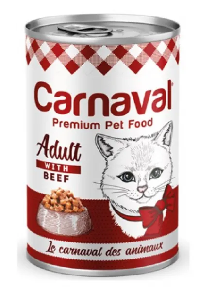 Carnaval Premium Cat Biftekli Yetişkin 400 gr Kedi Maması