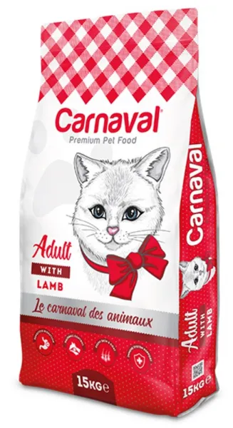Carnaval Premium Cat Kuzu Etli Yetişkin 15 kg Kedi Maması