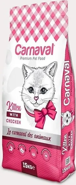 Carnaval Premium Cat Tavuklu Yavru 15 kg Kedi Maması