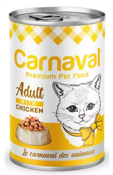 Carnaval Premium Cat Tavuklu Yetişkin 400 gr Kedi Maması