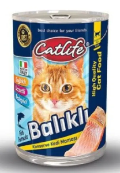 Catlife Balıklı Yetişkin 415 gr Kedi Maması