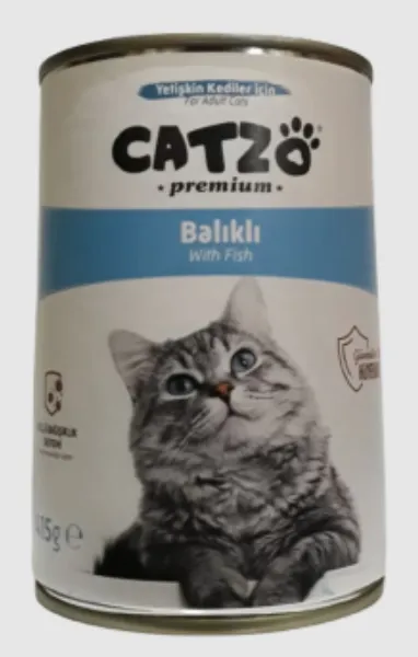 Catzo Premium Balıklı 415 gr Kedi Maması