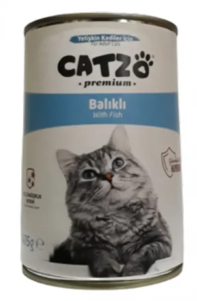 Catzo Premium Kuzu Etli 415 gr Kedi Maması