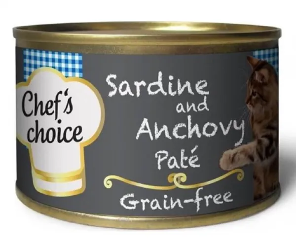 Chef's Choice Sardalya ve Hamsili Ezme 80 gr Kedi Maması