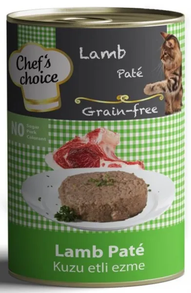 Chef's Choice Sterilised Kuzu Etli Ezme 400 gr Kedi Maması