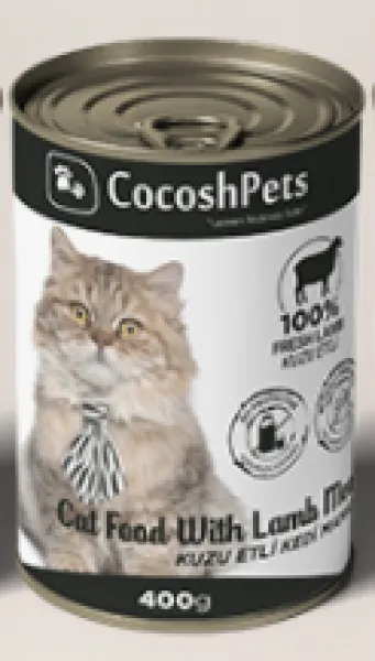 Cocoshpets Kuzu Etli 400 gr Kedi Maması