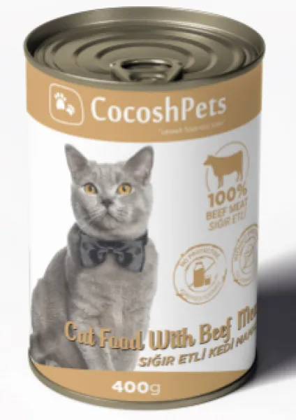 Cocoshpets Sığır Etli 400 gr Kedi Maması