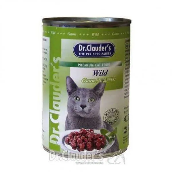 Dr.Clauder's Av Hayvanlı Yetişkin 415 gr Kedi Maması