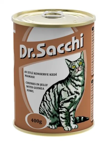 Dr.Sacchi Av Etli 400 gr Kedi Maması