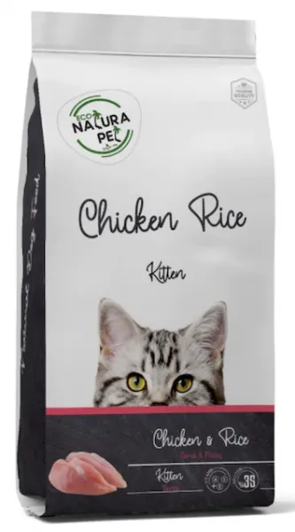 Eco Natura Pet Kitten Tavuklu ve Pirinçli 15 kg Kedi Maması