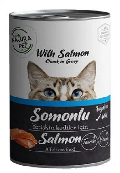 Eco Natura Pet Yetişkin Somonlu 400 gr Kedi Maması