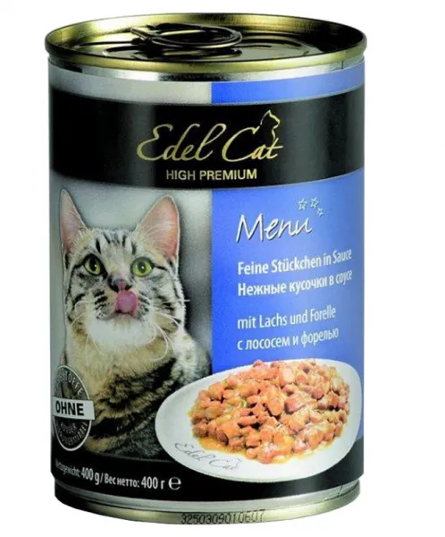 Edel Cat Somon ve Alabalıklı Yetişkin 400 gr Kedi Maması