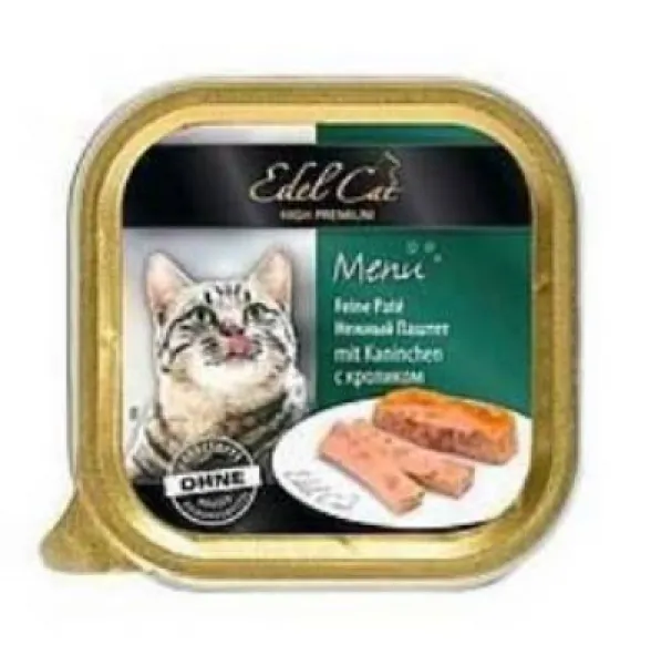 Edel Cat Tavşan Etli Pate 100 gr Kedi Maması