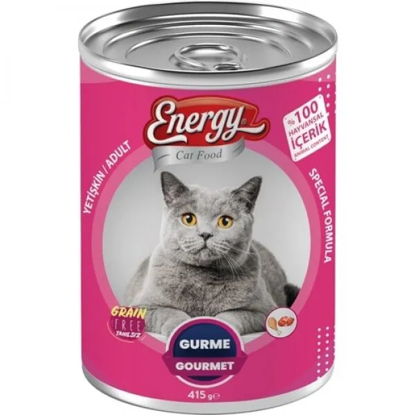 Energy Gurme Yetişkin 415 gr Kedi Maması