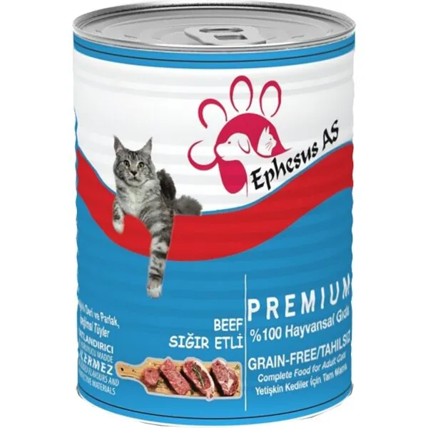 Ephesus As Sığır Etli 415 gr Kedi Maması