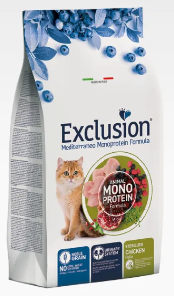 Exclusion Tavuk Etli 1.5 kg Kedi Maması