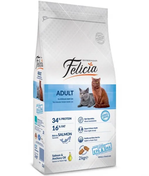 Felicia Somonlu Adult 2 kg Kedi Maması