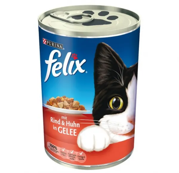 Felix Sığır Eti 400 gr Kedi Maması
