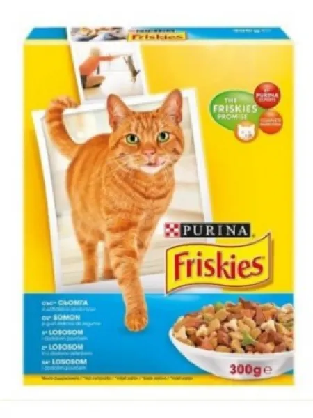 Friskies Adult Somonlu ve Sebzeli 300 gr Kedi Maması