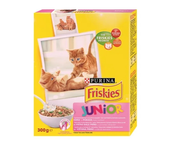 Friskies Junior Tavuk Süt ve Sebzeli 300 gr Kedi Maması