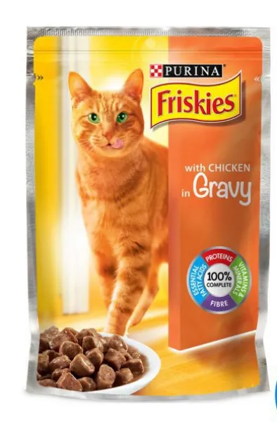 Friskies Somon Balıklı Yaş 100 gr Kedi Maması