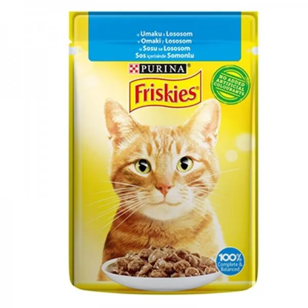 Friskies Somonlu Yetişkin 85 Gr Kedi Maması