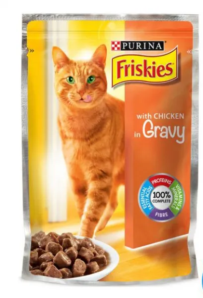 Friskies Tavuk Etli Yaş 100 gr Kedi Maması