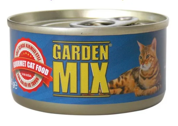 Garden Mix Jöleli Tavuklu Kırmızı Ton Balıklı 85 gr Kedi Maması
