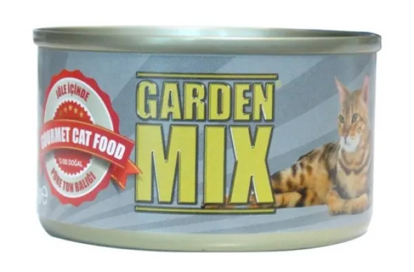 Garden Mix Püre Yetişkin Ton Balıklı 85 gr Kedi Maması