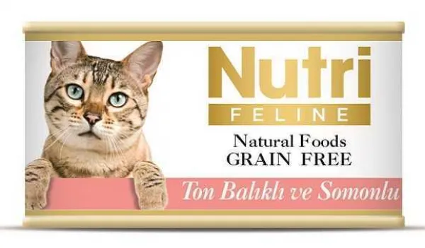 Garden Mix Tahılsız Yetişkin Ton Balıklı Somonlu 85 gr Kedi Maması