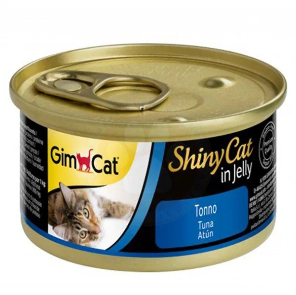 Gimcat Shiny Cat Ton Balıklı 70 gr Kedi Maması