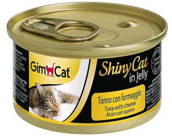 Gimcat Shinycat Ton Balıklı Peynirli 70 gr Kedi Maması