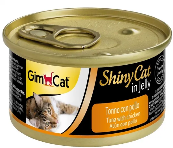 Gimcat Shinycat Tuna Balıklı Tavuklu 70 gr Kedi Maması