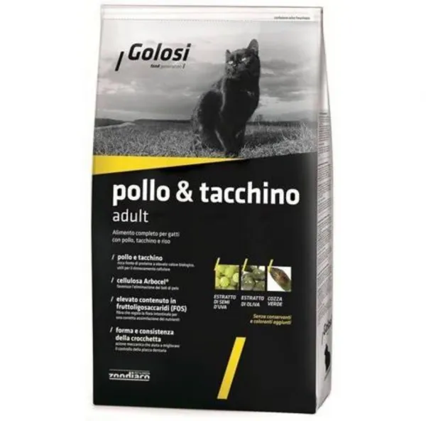 Golosi Adult Pollo & Tacchıno 400 gr Kedi Maması