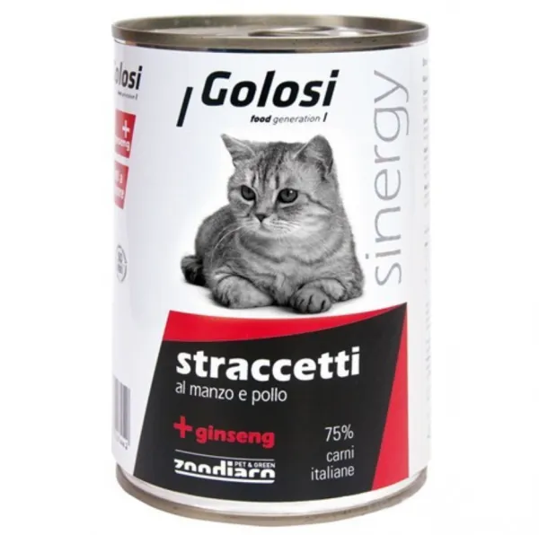 Golosi Straccetti Sığır Etli Ve Tavuklu 400 gr Kedi Maması