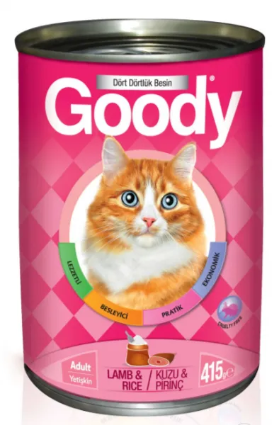 Goody Adult Kuzu Etli ve Pirinçli 415 gr Kedi Maması