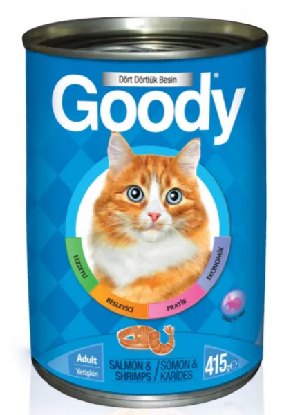 Goody Adult Somon ve Karidesli 415 gr Kedi Maması