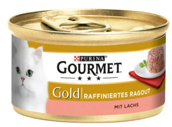 Gourmet Gold Savoury Cake Somonlu 85 gr Kedi Maması