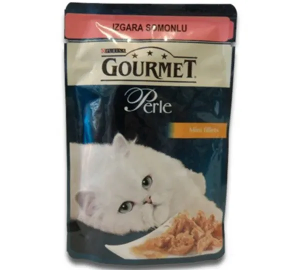 Gourmet Perle Izgara Somonlu 85 gr Kedi Maması