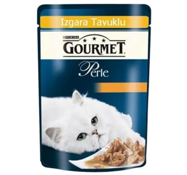 Gourmet Perle Izgara Tavuklu 85 gr Kedi Maması