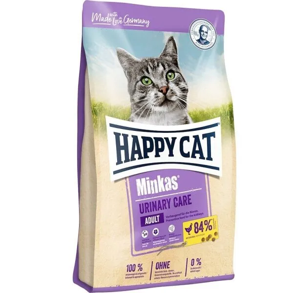 Happy Cat Minkas Urinary Care Tavuklu Yetişkin 1 kg Kedi Maması