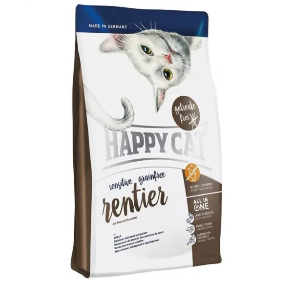 Happy Cat Sensitive Ren Geyikli 4 kg Kedi Maması
