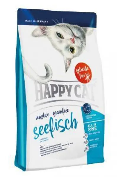 Happy Cat Sensitive Seefisch Tahılsız Balıklı 4 kg Kedi Maması