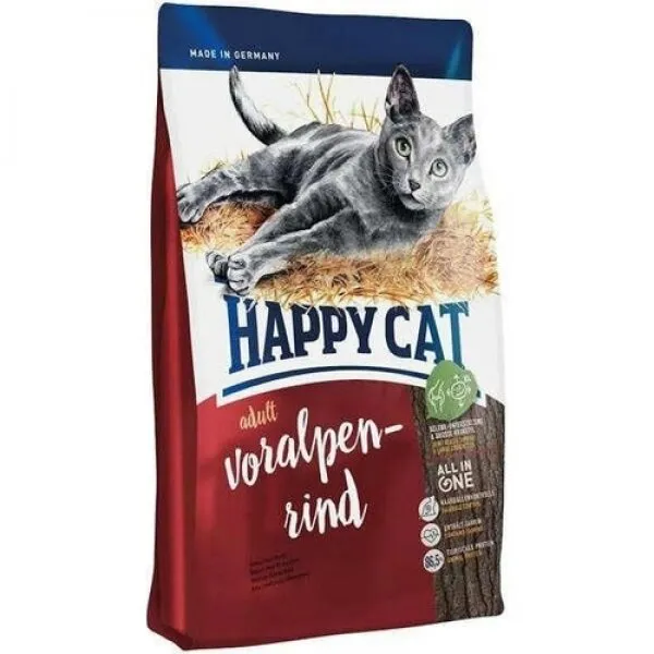 Happy Cat Voralpen Yetişkin Biftekli 4 kg Kedi Maması