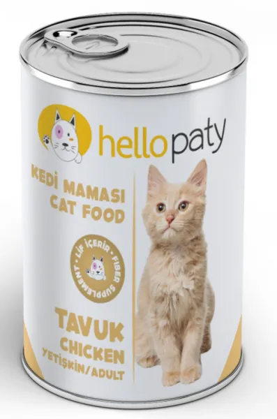 Hello Paty Tavuk Etli Kıyılmış Yetişkin 415 gr Kedi Maması